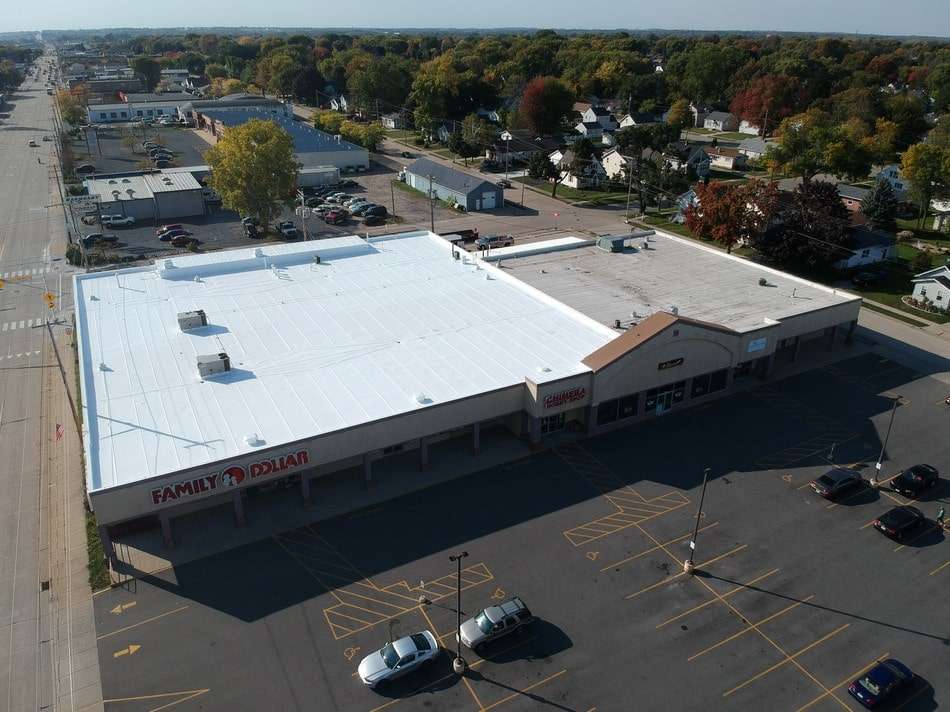 Expert commercial roofing system completion showing seamless installation and professional finishing by Roof Tech LLC